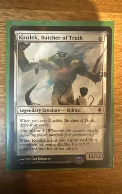 Kozilek, Butcher of Truth Rise of the Eldrazi Regular - Image 1
