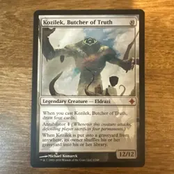 Kozilek, Butcher of Truth Rise of the Eldrazi Regular - Image 2