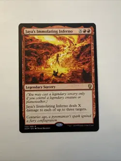 Jaya's Immolating Inferno Dominaria Regular - Image 1