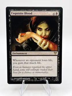 Exquisite Blood - Avacyn Restored - MTG Magic the Gathering - Lightly Played - Image 1