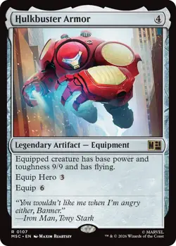 MTG Hulkbuster Armor, NM-Mint, English Commander: Marvel Super Heroes - Image 1