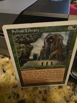 Magic the Gathering Sylvan Library MTG Core Set 5th Edition - Image 3