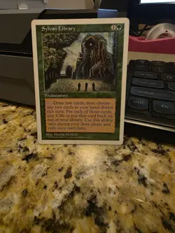 Magic the Gathering Sylvan Library MTG Core Set 5th Edition - Image 4