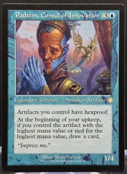 Padeem, Consul of Innovation #91 The Brothers' War Retro Frame Regular Rare - Image 1