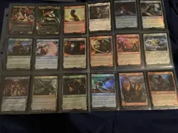 Wizards of the Coast MTG Final Fantasy multiple cards w/ foils near mint - Image 1