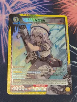 Nikke: Goddess of Victory Union Arena Neon #6 SR English - Image 1