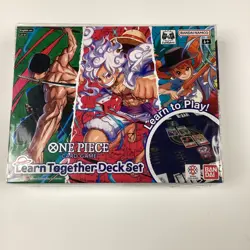 Bandai Namco One Piece Card Game Learn Together Deck Starter Deck English Sealed - Image 1