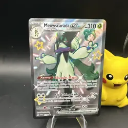Meowscarada ex 078 Pokemon TCG SV: Scarlet & Violet Promo Cards SVP Holo NM - Image 1