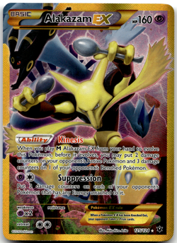 Alakazam EX 125/124 XY - Fates Collide Pokemon Card NM - Image 1