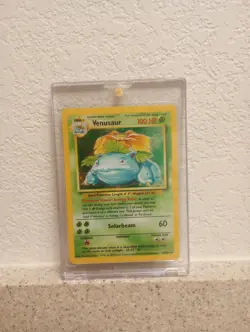Venusaur 15/102 Base Set Holo Rare 1999 Pokemon Unlimited WOTC Vintage Card Raw - Image 1