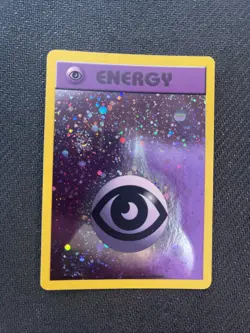 Pokemon League Promo HOLO Psychic Energy SWIRL Vintage 2002 Card - Image 1