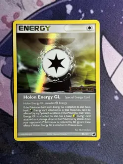Holon Energy GL Ex Delta Species 105/113 Reverse Holo Stamped Pokemon Card LP - Image 2