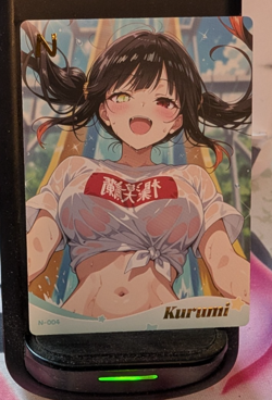 Kurumi Tokisaki Date a Live N-04 Genki Party 4 Goddess Waifu Card Anime Story - Image 1