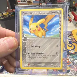 Pokemon TCG Pikachu 79/110 EX Holon Phantoms Delta Species Regular 2006 Card - Image 1