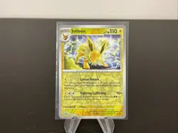 Jolteon Reverse Holo 029/131 Prismatic Evolutions English Pokemon Card - Image 1