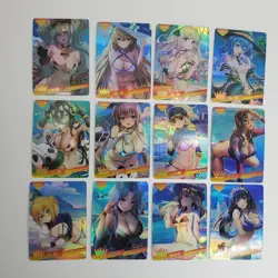 Maiden Party - Summer Love - URP Holo 12 Card Set! - Bikini milk maids - Image 2