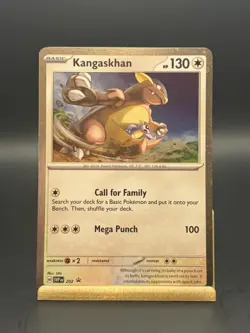 Pokemon TCG Kangaskhan SVP 202 S&V Cosmos Holo Black Star Promo Card - NM - Image 1