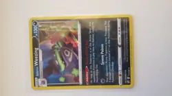 Pokemon Card Galarian Weezing 113/192 Holo Rare Rebel Clash Mint - Image 1