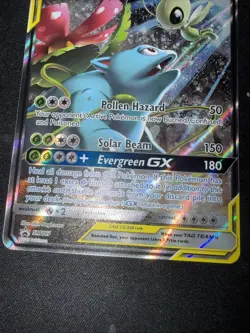 Pokemon Celebi & Venusaur GX SM167 Sun & Moon Promo Card Mint Condition PSA10!U - Image 2