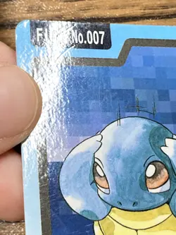 Pokemon Carddass Card Squirtle File No.7 Bandai Pocket Monsters 1997 Japan - Image 5