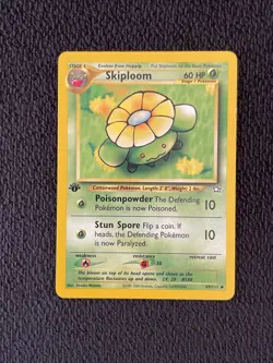 Skiploom 1st Edition 49/111 - Neo Genesis - Pokemon Card LP - Image 1
