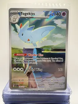 2026 Pokemon Togekiss Card 235/217 Ascended Heroes Illustration Rare Holo - Image 1