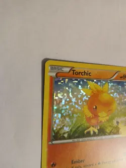 NM Torchic HOLO BLEED McDonald's Promo 25th Anniversary Pokemon Card 11/25 - Image 4