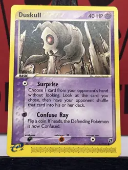 Duskull 61/100 Sandstorm Common Non Holo Pokemon Card - Image 3