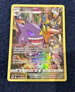 Pokemon Gengar Trainer Gallery Holo Card TCG TG06/TG30 Swsh11: Lost Origin - Image 1