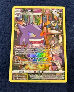 Pokemon Gengar Trainer Gallery Holo Card TCG TG06/TG30 Swsh11: Lost Origin - Image 2