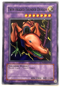 YuGiOh! - Twin-Headed Thunder Dragon - RP01-EN042 - Unlimited - Common - Image 1