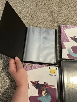 Pokemon Card File Binder Lot Of 4 Detective Pikachu Celebrations - Image 5