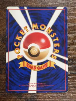 Zapdos No. 145 Vending Series 2 Glossy Promo 1998 Japanese Pokemon Card LP- - Image 3