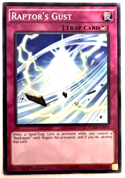 YuGiOh! - Raptor's Gust - Common - Image 1