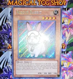 Yugioh Rescue Rabbit PHSW-EN037 1st Edition Secret Rare NM - Image 3