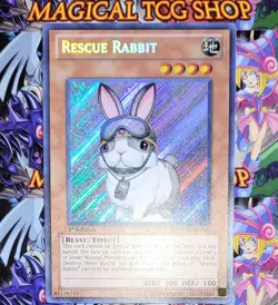 Yugioh Rescue Rabbit PHSW-EN037 1st Edition Secret Rare NM - Image 5