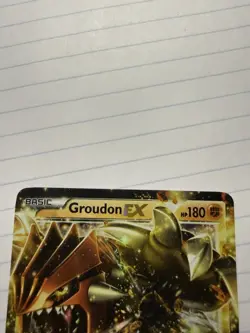 Groudon EX 54/108 Holo Ultra Rare 2012 Pokemon Card - Image 2