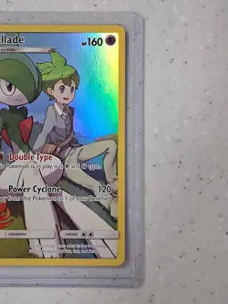 Pokemon TCG Gallade 244/236 Sun & Moon Cosmic Eclipse Secret Rare Holo Card - Image 3