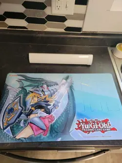 YuGiOh TCG Card Supplies Dark Magician Girl The Dragon Knight Playmat - Image 1
