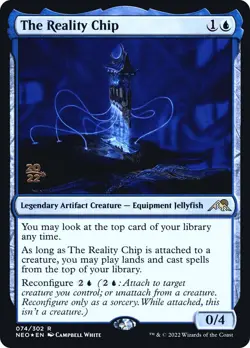 The Reality Chip [Prerelease Cards Foil - 74] NM - Image 1