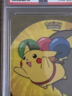 Brand New 2000 TOPPS POKEMON TV ANIMATION CLEAR CARDS #PC1 PIKACHU PSA 10 Card - Image 3