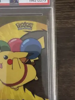Brand New 2000 TOPPS POKEMON TV ANIMATION CLEAR CARDS #PC1 PIKACHU PSA 10 Card - Image 4
