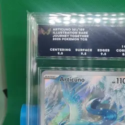 ARK 9 Pokemon TCG Articuno 161/159 IR Journey Together MINT Graded Card Fullart - Image 3