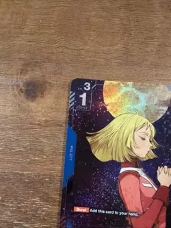 Sayla Mass GD01-087 R+ Rare Plus Alternate Art Foil Bandai Gundam Card Game - Image 5