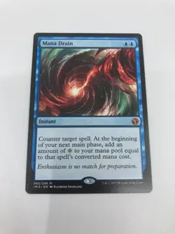 Mana Drain (Nonfoil) - Iconic Masters - MTG - 65/249 - NM - Image 1