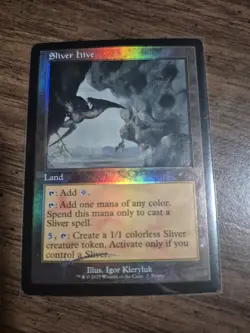MTG - Sliver hive ⭐Retro Foil⭐ Secret Lair - Magic the Gathering NM/M - Image 2