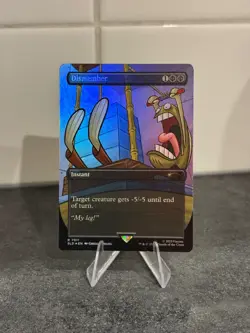 MTG: Dismember Foil 7011 SLD Secret Lair Spongebob Squarepants - Image 1