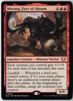 Moraug, Fury of Akoum (89) - Normal - Edge of Eternities Commander (EOC) - NM - Image 1