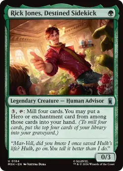Rick Jones, Destined Sidekick - Marvel Super Heroes (MSH) (Foil) - Image 1