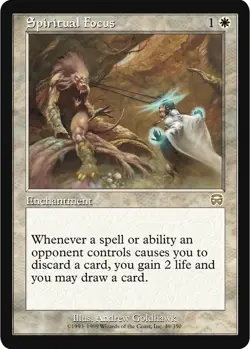 MTG Spiritual Focus ** Mercadian Masques ** English (MP) - Image 1